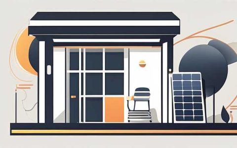 How to fix solar panels outside the balcony