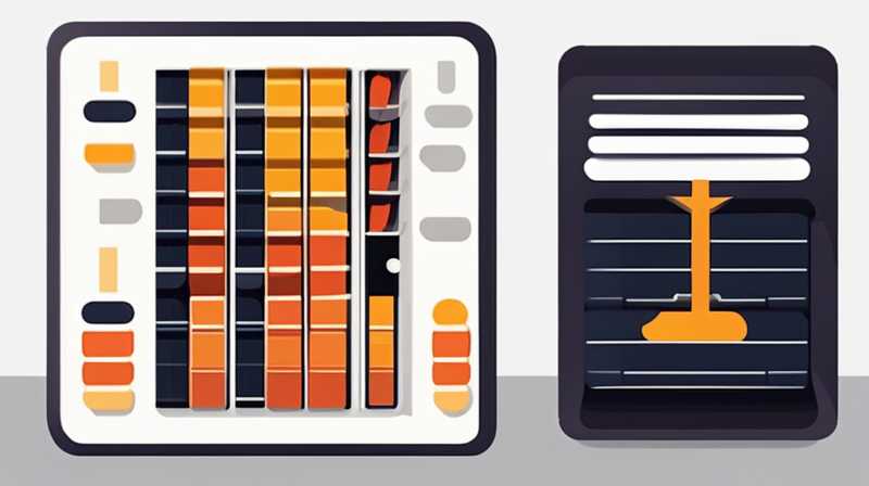 How to connect small solar panels to batteries