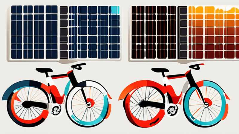 What to do if the bicycle solar panel breaks