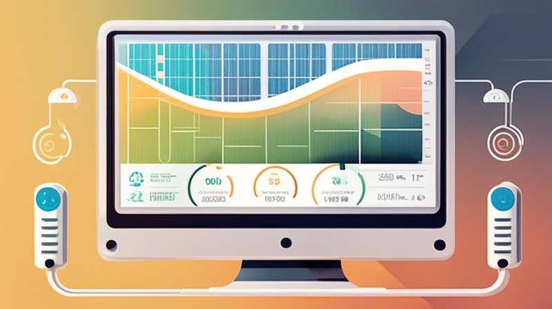 What are the monitoring systems with solar energy?