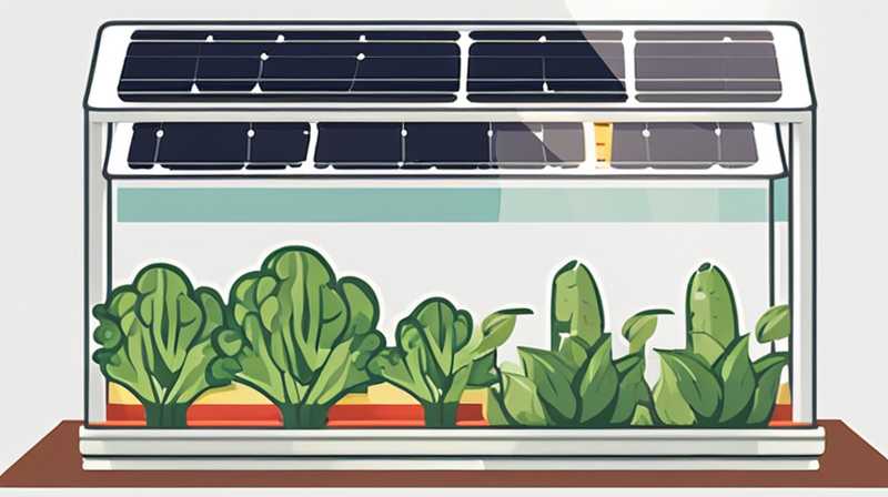 Can I water vegetables with solar energy? How to water them?