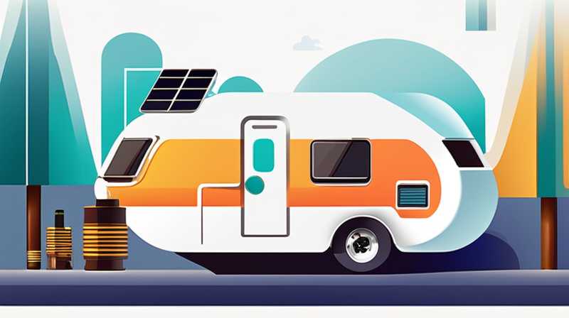 How to install solar power generation for B-type RV