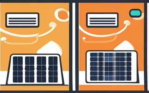 How many watts of light can a solar panel connect to?