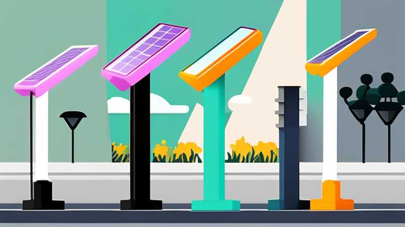 How to install and set up solar street lights