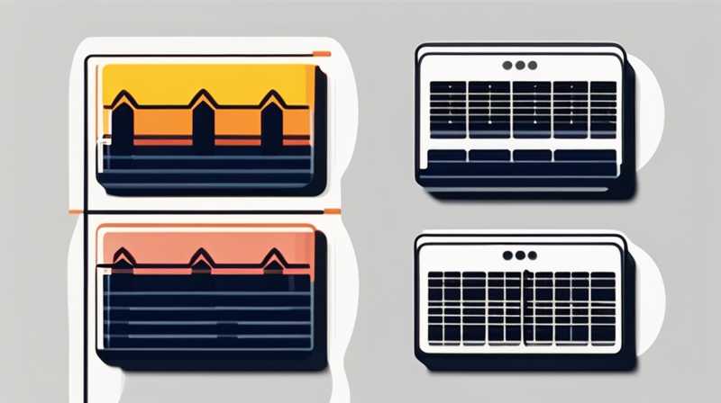 What are solar panels on street lights?