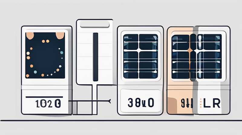 How much does it cost to convert solar lights to high pressure lights