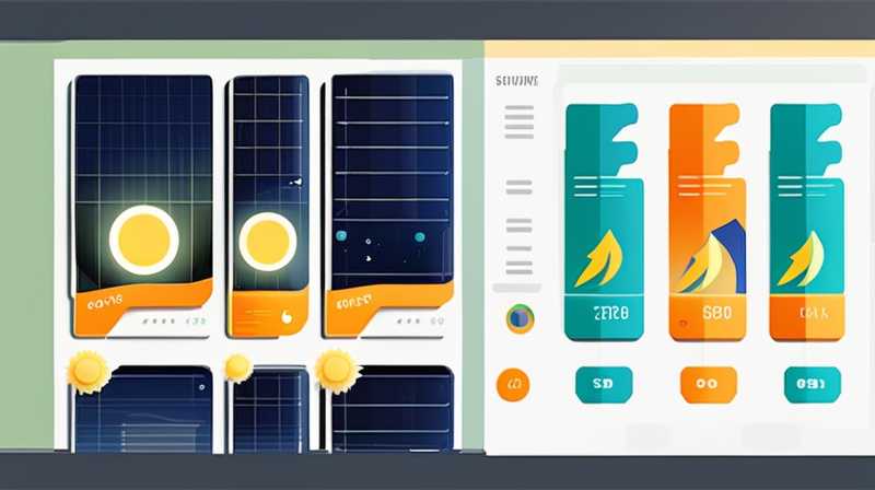 How many watts is the power of solar energy?