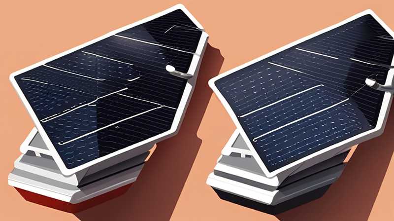 What are the materials of foldable solar panels?