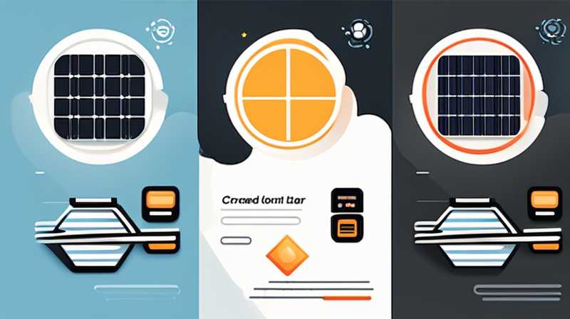 How to connect the solar panel leads