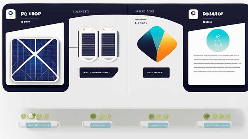 How to connect solar photovoltaic to battery