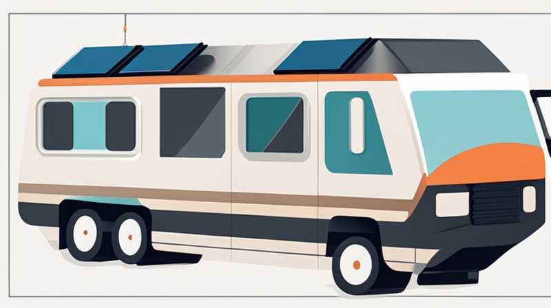 How to install solar panels on the roof of a motorhome