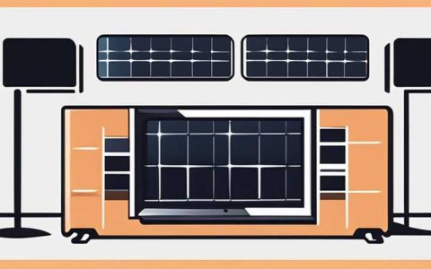 How to hang a solar wall light on a TV