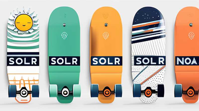 What are solar skateboards?