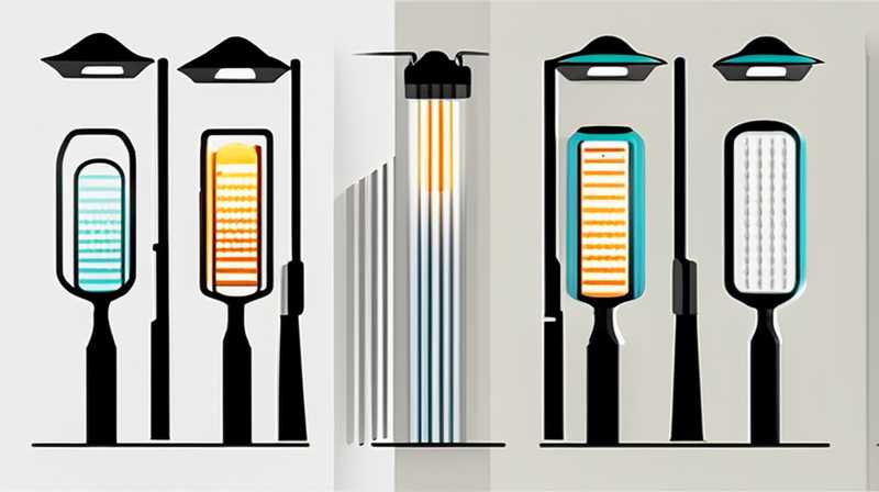 How to identify the volts of solar led street lights