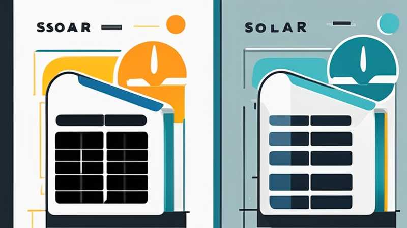 How to install two sets of solar energy