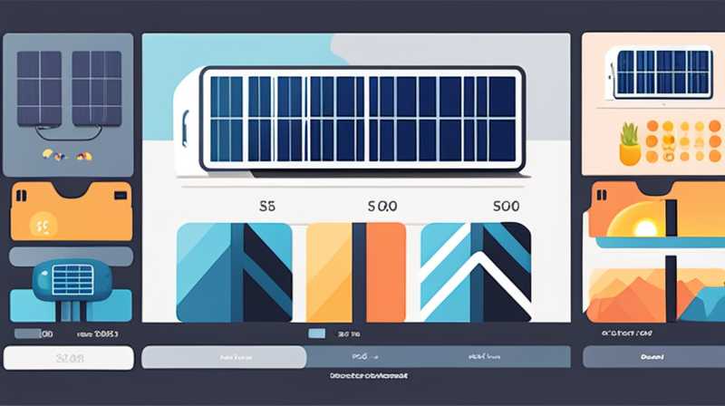 How many square meters is a 500w solar panel?