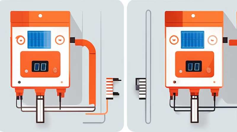 How to set up the solar temperature control valve