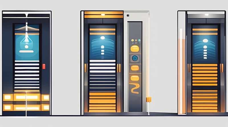 What solar energy is used in elevator rooms