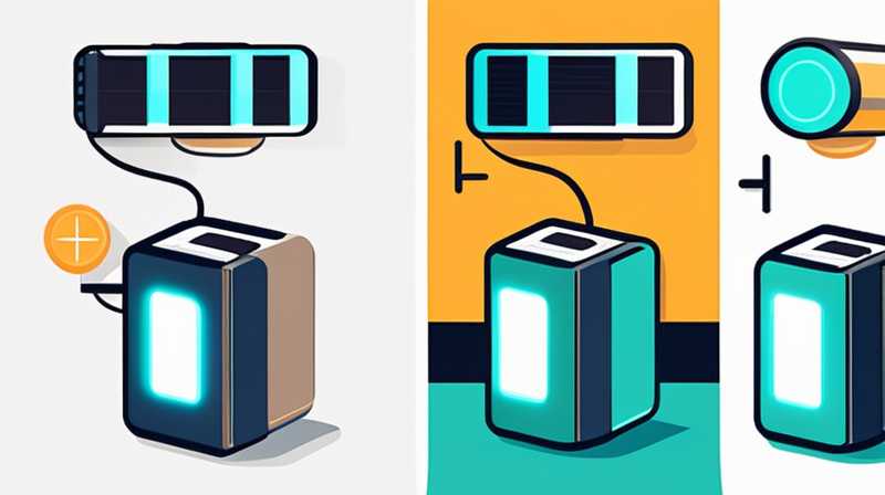 How to charge a solar battery pack