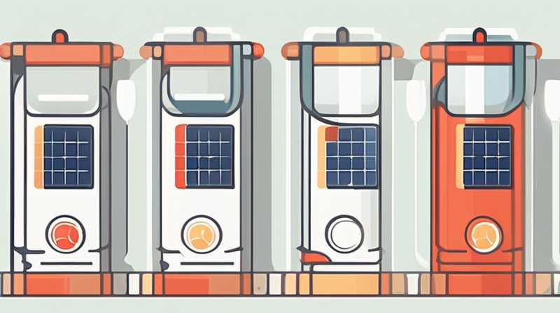 How to clean the tube of solar light