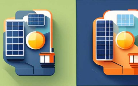 What is solar energy used to charge?