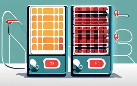 How many volts is a large solar panel?