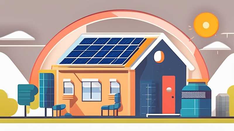 How to use a solar power station for home use