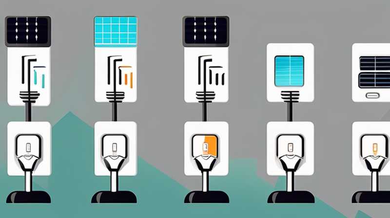 Where is the voltage stabilizer for solar lights?