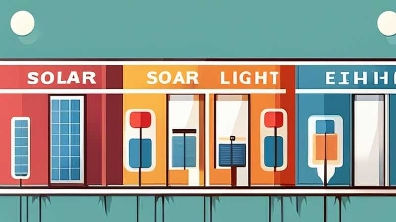 How to start the solar light when there is no electricity