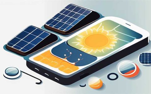 How do solar cells charge and discharge?