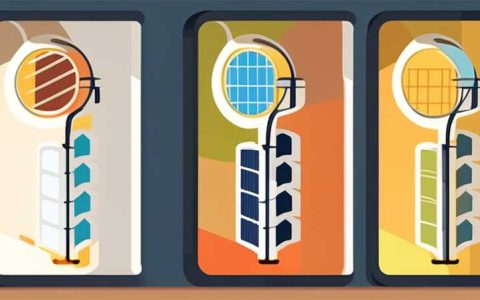 What is solar panel for lawn lamp