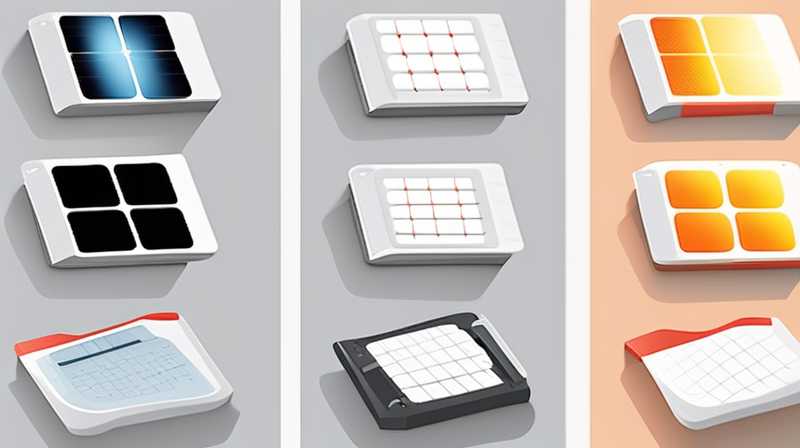 What is the principle of printed solar cells?