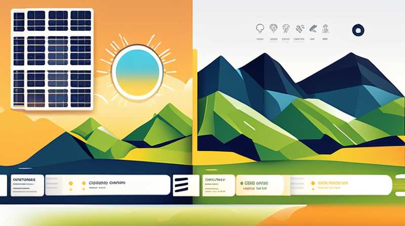 What terrain has the most solar energy?