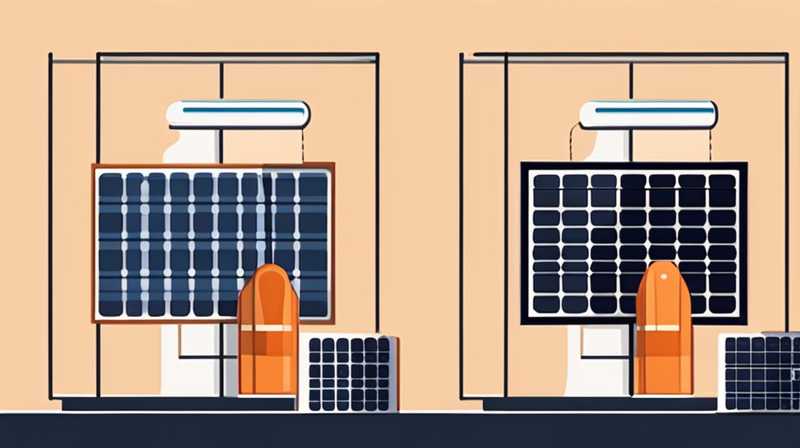 How to install solar panels on iron sheets