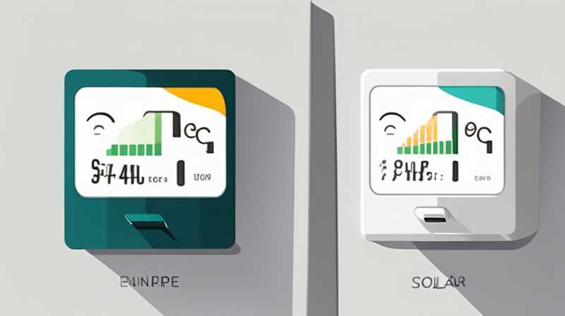 How much solar energy is received per square meter