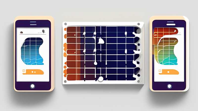 How to connect the upper and lower pipes of solar panels