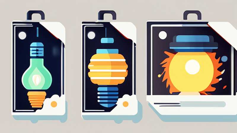 How to light up solar energy-saving lamps