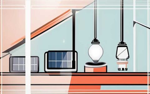 What is the standard configuration of solar lights?