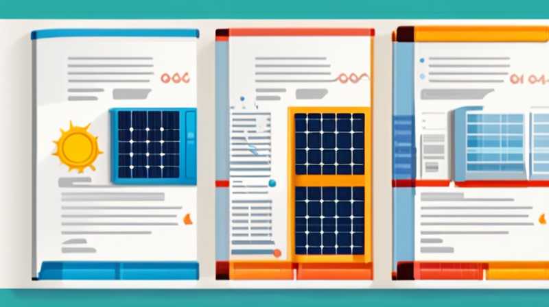 How to write a college solar energy paper