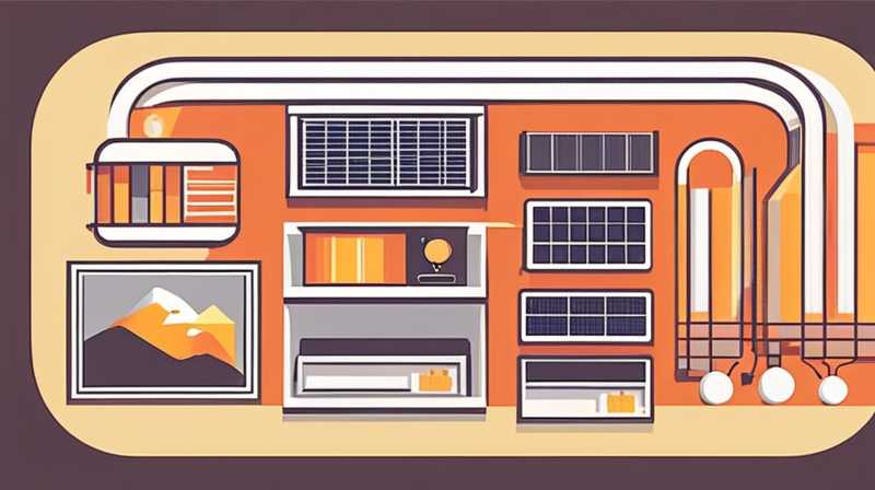 How to store and charge solar cells