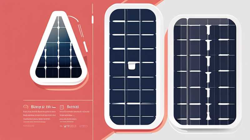 How do solar panels enter the battery?