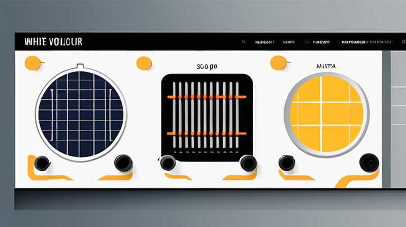 How many volts is the solar power distribution board