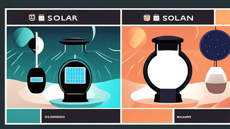 How to choose solar garden round light