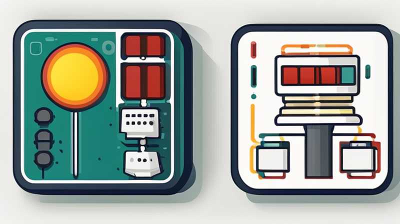 How to remove the solar light circuit board