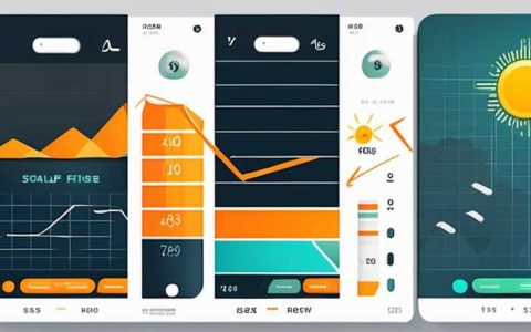 How to read the solar energy stock rise and fall chart