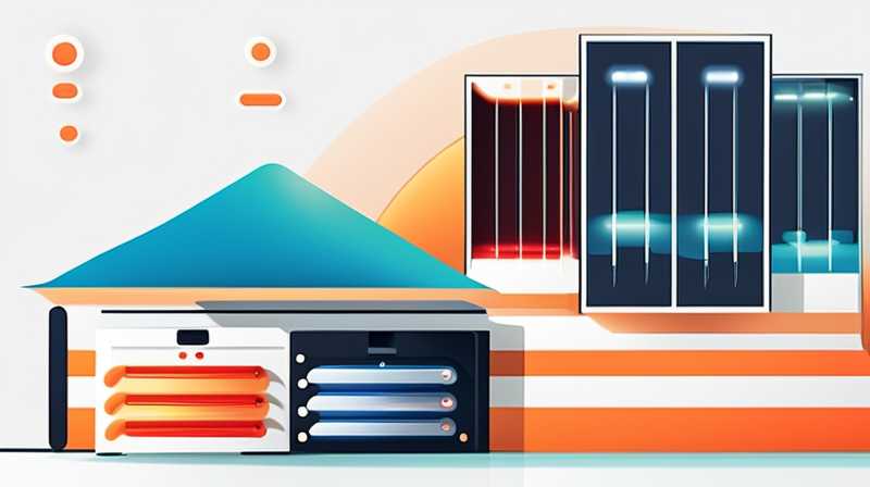 How many solar tubes can provide heating?