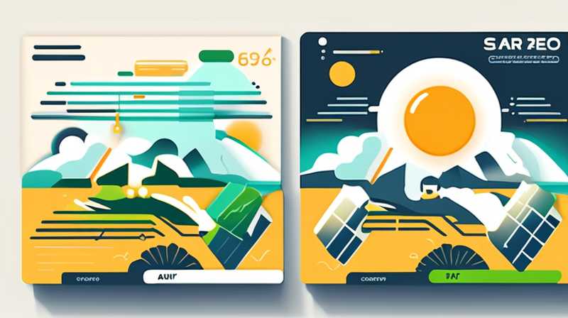 How many watt-hours of solar energy is absorbed