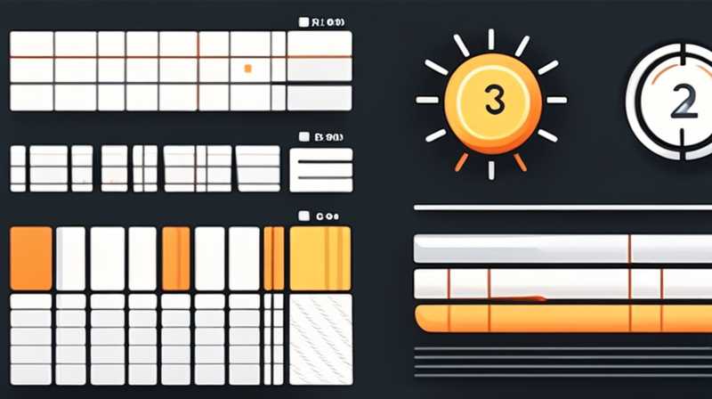 How to measure the W number of solar panels