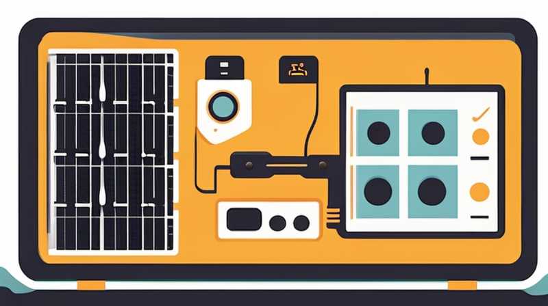 What is a solar generator picture