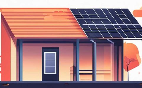 How to use solar energy to heat a two-story building